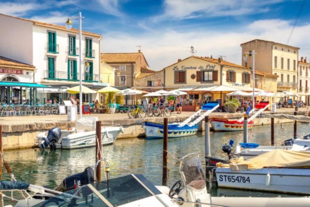 Maison De Village Dans Le Centre Du Vieux Quartier Marseillan (Herault) Exterior foto